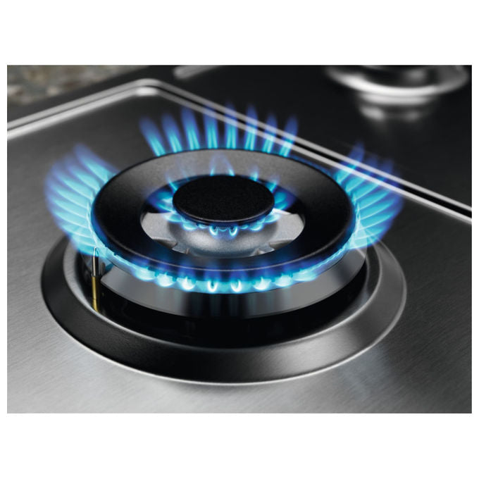 Electrolux, Piano Cottura a Gas, Slim Line, 90cm, Acciaio Inox, 5 Bruciatori