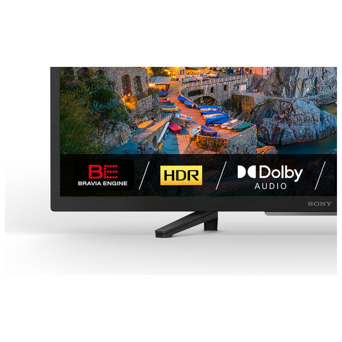 Sony KD32W800P1AEP BRAVIA TV LED 32'' HD Ready Android TV HDR Direct-LED Smart TV colore Nero