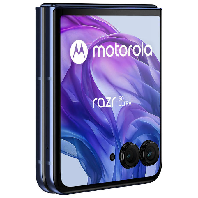 Motorola Razr 50 Ultra, 6.9 Pollici, Doppia SIM, Android 14 5G, Blu Marino