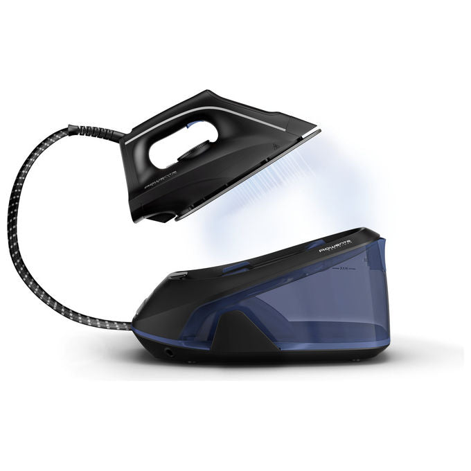 Rowenta VR5121 Easy Steam Ferro da Stiro a Caldaia 2400 W 1,4 L Vapore 230 g-min Anticalcare Modalita' Eco colore Nero Blu
