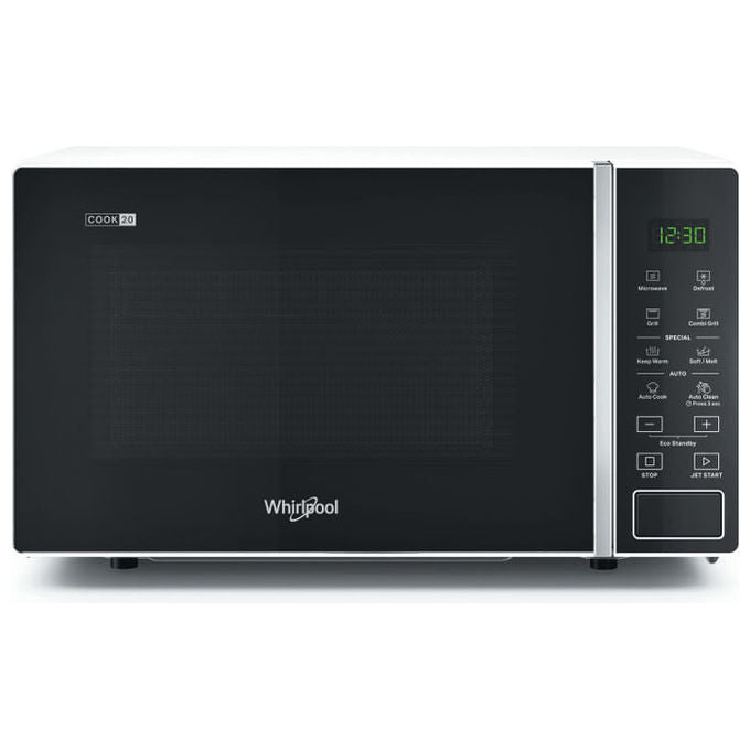 Whirlpool MWP 203 W Forno a Microonde Libera Installazione con Grill 20 L 700 W Grill Quarzo 1000 W colore Bianco