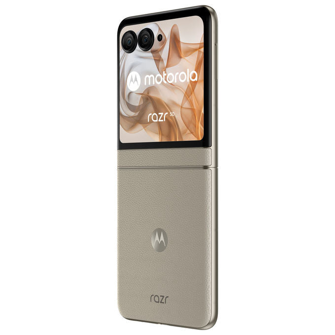 Motorola, Razr 50, Smartphone Pieghevole, 256 GB, 8 GB RAM, 6.9'', Doppia SIM, 5G, Sabbia