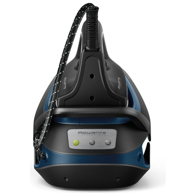 Rowenta VR8322 Turbosteam Ferro da Stiro con Caldaia 2600 W 6.5 bar 120 g-min Serbatoio 1.7 L Piastra Microsteam 400 colore Nero Blu