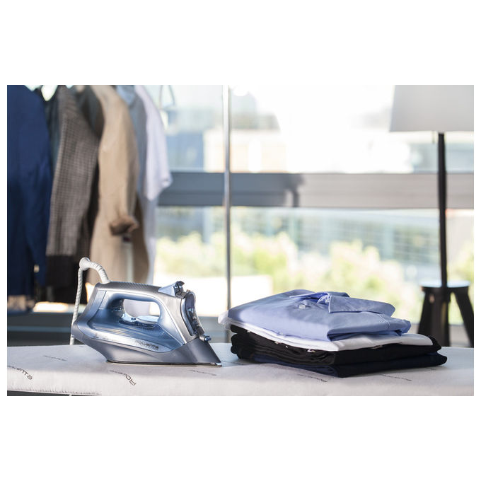 Rowenta Express Steam DW4308, Ferro da Stiro a Vapore, 2500W, Piastra Microsteam 300 Laser
