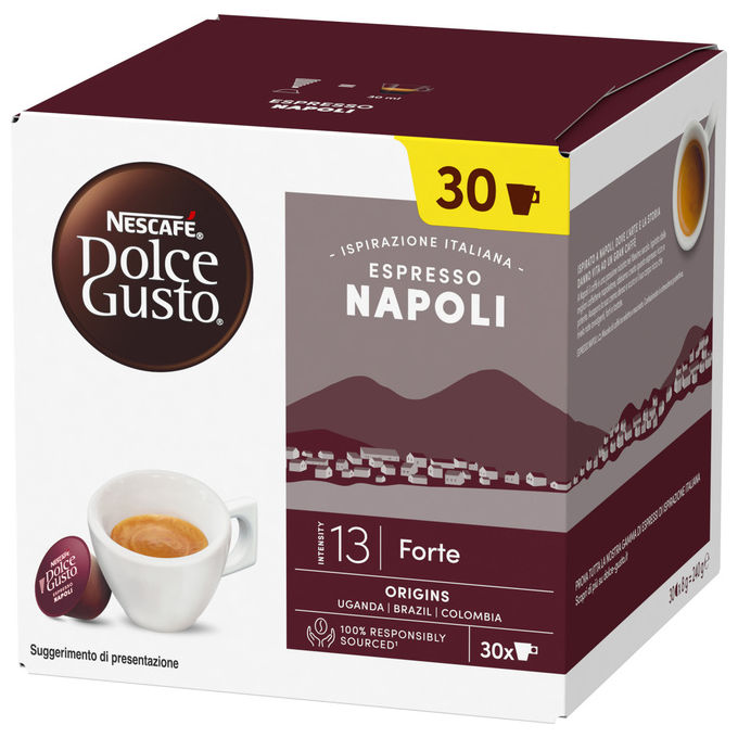 Nescafé Dolce Gusto Caffe' Espresso Napoli, 30 Capsule