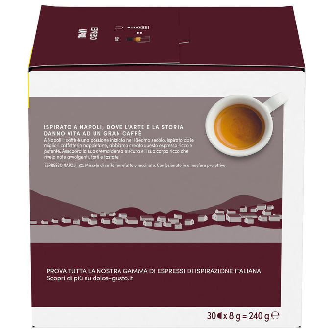 Nescafé Dolce Gusto Caffe' Espresso Napoli, 30 Capsule