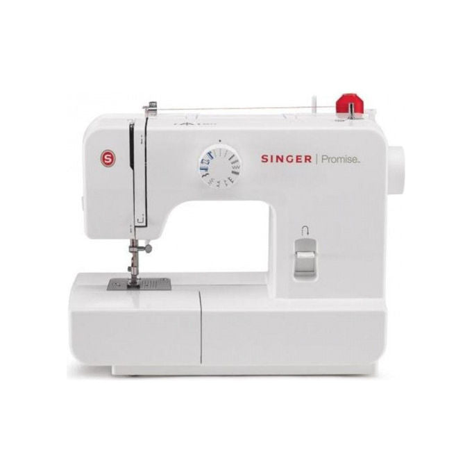 Singer, Macchina da Cucire Meccanica, Promise 1408, 14 Operazioni, Bianco
