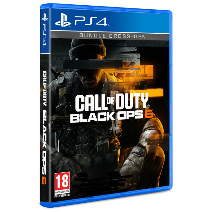 Activision Call of Duty Black Ops 6 Videogioco PS4 Sparatutto Campagna Multiplayer Zombi Supporto Fisico Blu-ray Italiano