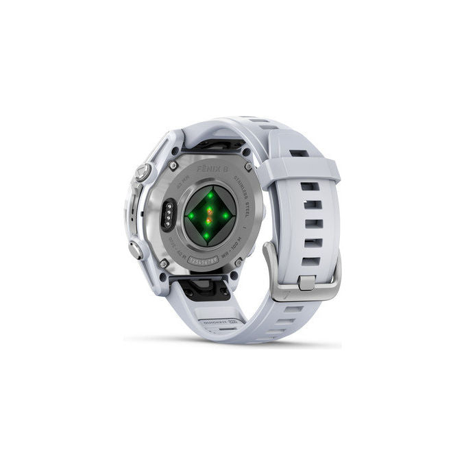Garmin, Fenix 8 AMOLED, 43mm, Argento, Orologio GPS con Wi-Fi