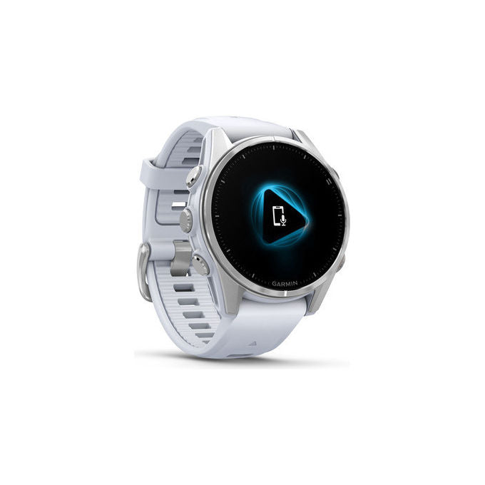 Garmin, Fenix 8 AMOLED, 43mm, Argento, Orologio GPS con Wi-Fi