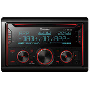Pioneer, Autoradio 2 DIN, FH-S820DAB, Nero, Bluetooth, DAB+, 200 W