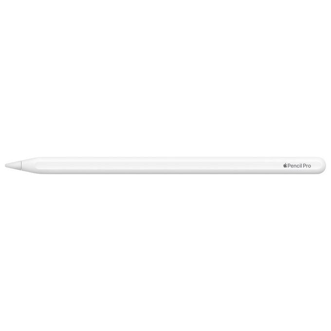 Apple MX2D3ZM-A Pencil Pro Penna attiva Bluetooth Giroscopio Feedback aptico per iPad Pro e iPad Air colore Bianco