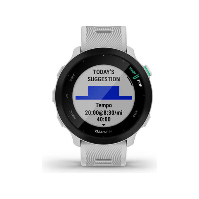 Garmin Forerunner 55, Smartwatch GPS, Nero, 42 mm