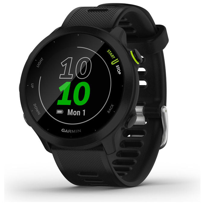 Garmin 010-02562-10 Forerunner 55 Smartwatch GPS Cardiofrequenzimetro Bluetooth 42 mm colore Nero