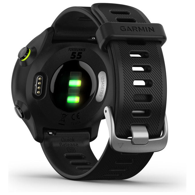 Garmin 010-02562-10 Forerunner 55 Smartwatch GPS Cardiofrequenzimetro Bluetooth 42 mm colore Nero