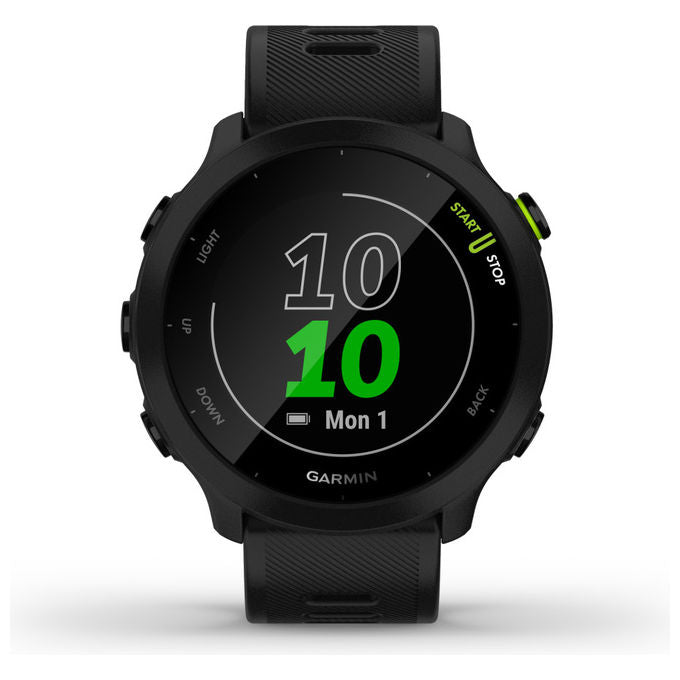 Garmin 010-02562-10 Forerunner 55 Smartwatch GPS Cardiofrequenzimetro Bluetooth 42 mm colore Nero