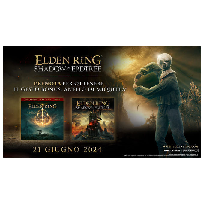Bandai Namco Entertainment, Elden Ring Shadow of the Erdtree, Standard, PlayStation 5