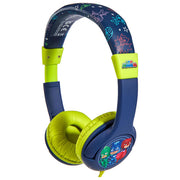 Oceania Trading, Cuffie per Bambini PJ Masks, Volume Limitato, Multi Dispositivo, Jack 3.5mm