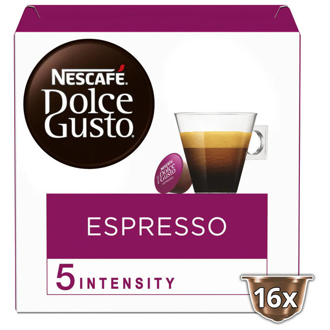 Nescafé Dolce Gusto, Caffe' Espresso, 16 Capsule