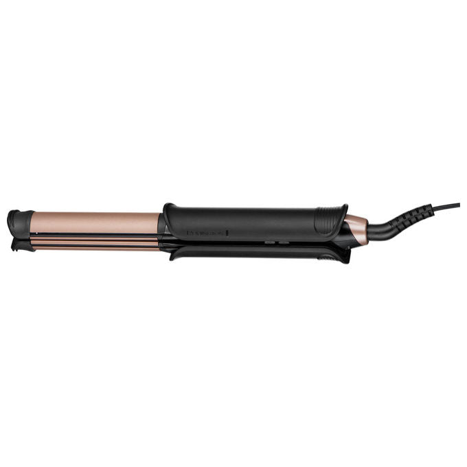 Remington S6077 ONE Piastra e Arricciacapelli Multistyler 2 in 1 Ceramica Tormalina 5 Temperature 150-230°C Riscaldamento 20s colore Bronzo Grigio
