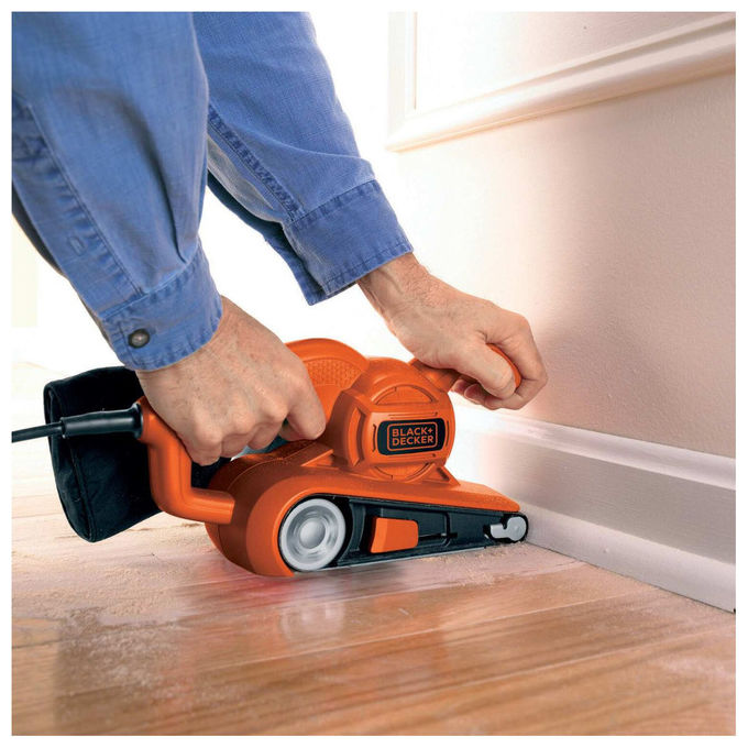 Black+decker KA86-QS Levigatrice a Nastro 720W 75 x 457 mm Arancione