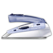 Rowenta First Class DA1510, Ferro da Stiro da Viaggio, 1000 W, Doppia Tensione, Lilla-Bianco-Blu