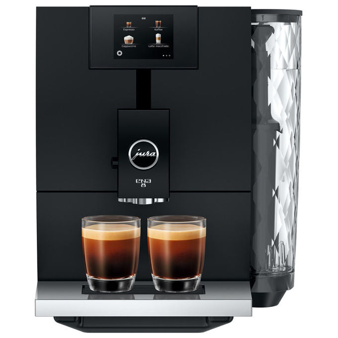 Jura ENA 8 Full Nordic White Macchina da caffe' Automatica 1,1 L 15 bar 1450 W 15 Specialita' Macinacaffe' P.A.G. Display Touch colore Bianco Nero