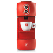 Illy Macchina Caffe' Easy per Cialde E.S.E., Rossa