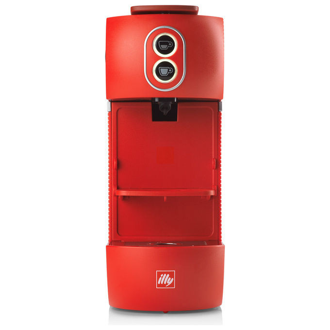 Illy Macchina Caffe' Easy per Cialde E.S.E., Rossa