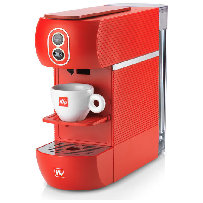 Illy Macchina Caffe' Easy per Cialde E.S.E., Rossa