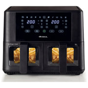 Ariete 4631 Friggitrice ad aria Doppia 9L 2400W 11 Programmi Touch Screen colore Nero