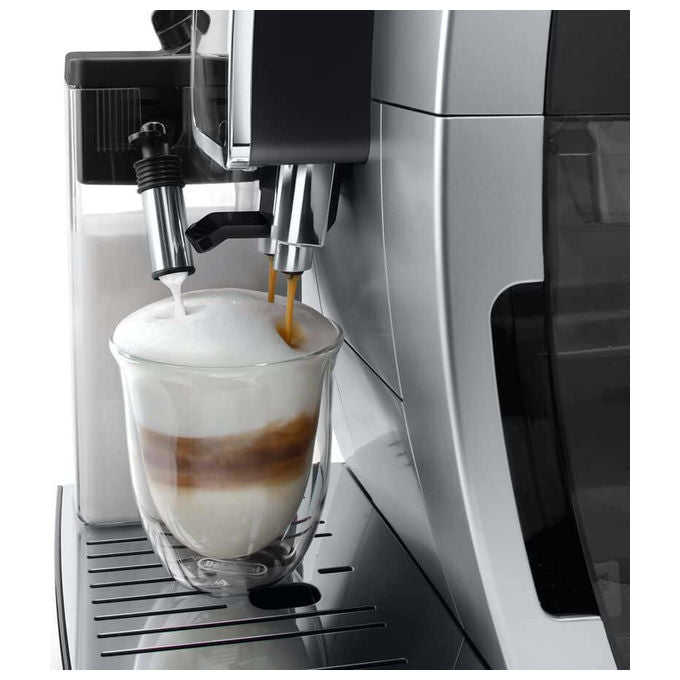 De'Longhi ECAM380.85.SB Dinamica Plus Macchina da caffe' Automatica 1,8 L 15 bar 1450 W LatteCrema Hot 24 bevande colore Nero Argento
