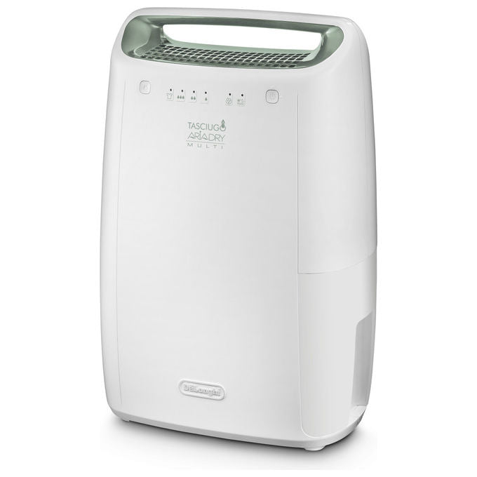 De'Longhi DEX212SF Tasciugo AriaDry Multi Deumidificatore 12 l-24h 55 m² 36 dB Filtro Antiallergico Carboni Attivi colore Bianco