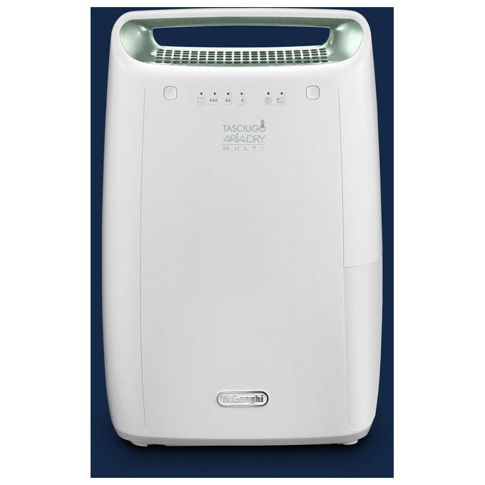 De'Longhi DEX212SF Tasciugo AriaDry Multi Deumidificatore 12 l-24h 55 m² 36 dB Filtro Antiallergico Carboni Attivi colore Bianco