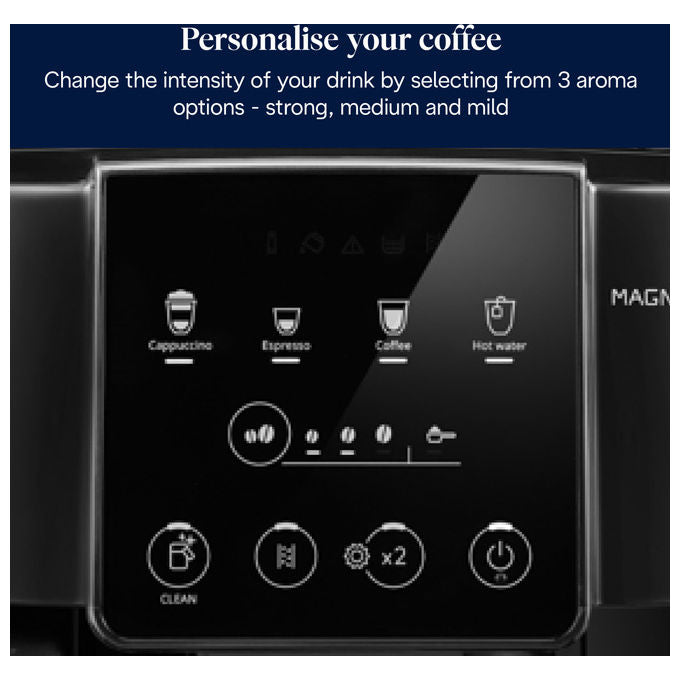 De'Longhi ECAM220.60.B Magnifica Start Macchina da caffe' Automatica 1,8 L 15 bar 1450 W 4 bevande one touch Cappuccinatore colore Nero