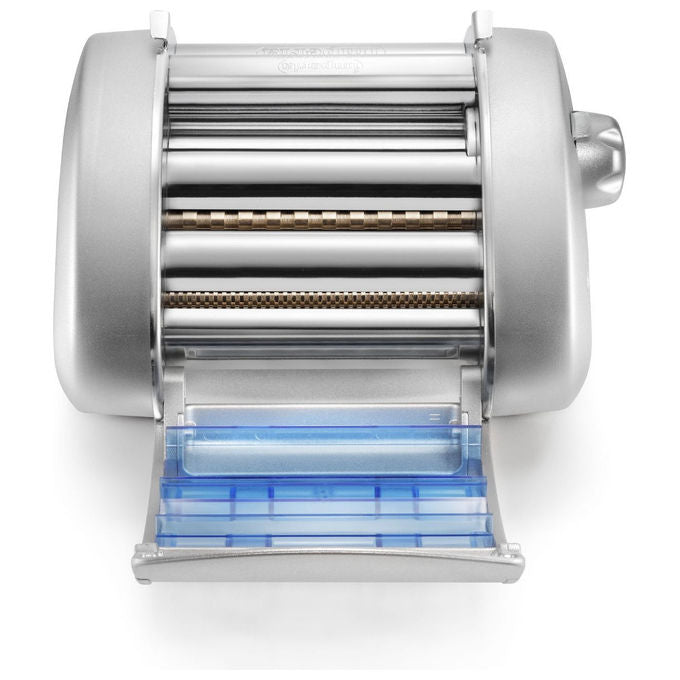 Imperia PASTA PRESTO Macchina per Pasta Elettrica 85W 3 Formati Sfoglia 150mm 6 Spessori Made in Italy colore Argento