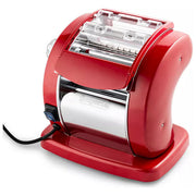 Imperia 4702 PastaPresto Macchina per Pasta Elettrica Acciaio Cromato 85W 3 Formati Sfoglia 150mm colore Rosso