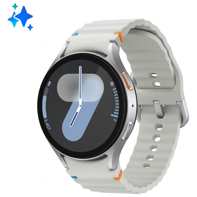 Samsung SM-L310NZSAITV Galaxy Watch7 Smartwatch Galaxy AI 44mm Super AMOLED GPS Bluetooth 5.3 Wear OS colore Argento