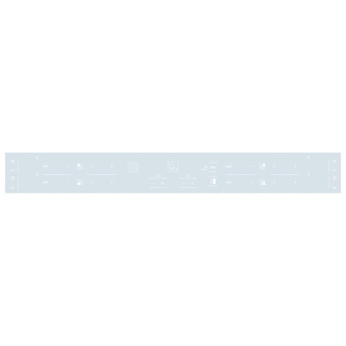 Hotpoint, Piano Cottura a Induzione HB 8460B NE-W, 59 cm, Bianco, 4 Zone, Comandi Touch