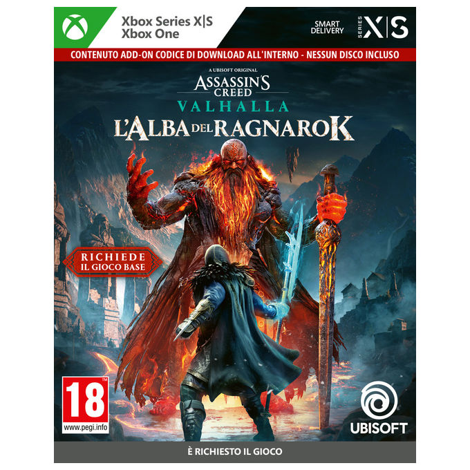 Ubisoft, Assassin's Creed Valhalla L'Alba Del Ragnarok, Code In Box, Xbox Series X-One