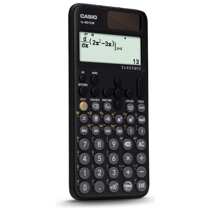 Casio, Calcolatrice Scientifica FX-991CW ClassWiz, Display LCD, Nero