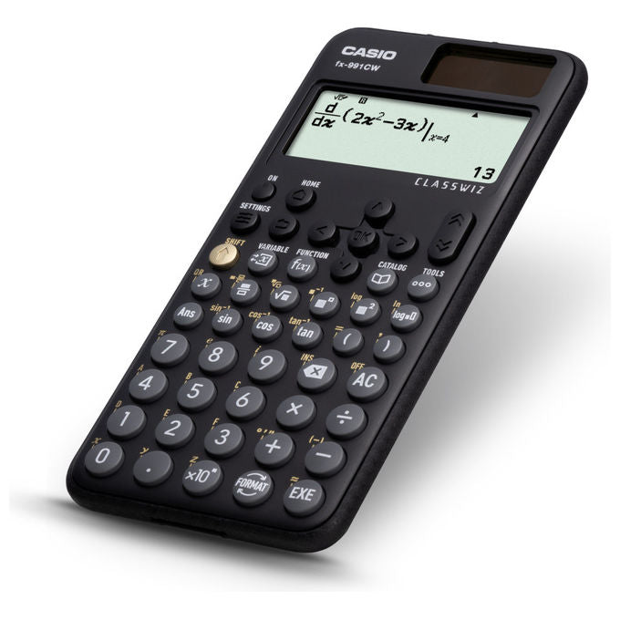 Casio, Calcolatrice Scientifica FX-991CW ClassWiz, Display LCD, Nero