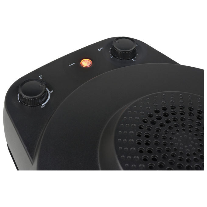 Princess 01.115005.01.001 Forno per Pizza Pro Pietra Ceramica 1200 W 400 °C Diametro 30 cm Timer Termostato colore Nero