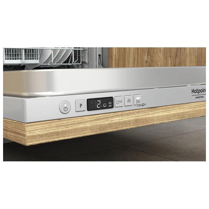 Hotpoint H2I HRD526 S Lavastoviglie Incasso a Scomparsa Totale 14 coperti Classe E 9 programmi Motore Inverter 46 dB (82x60x55 cm) colore Inox