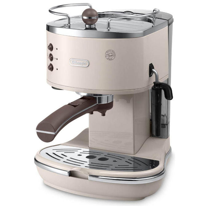 De'Longhi Icona Vintage ECOV 311.BG, Macchina Espresso, Beige, 1.4 L