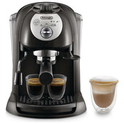 DeLonghi Macchina Espresso Manuale, 1 Litro, Nera