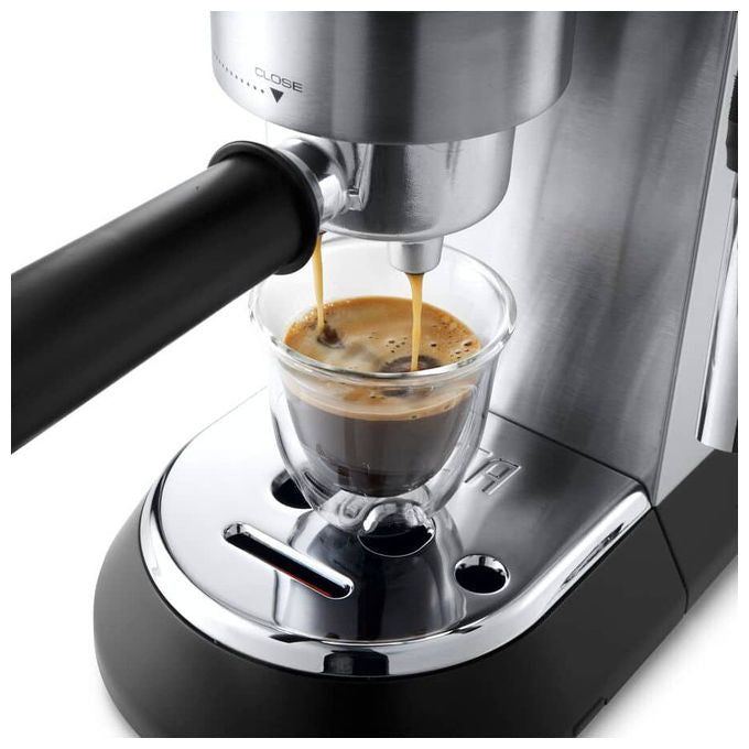 DeLonghi Dedica Style EC685.M, Macchina per Espresso Manuale-Automatica, Argento