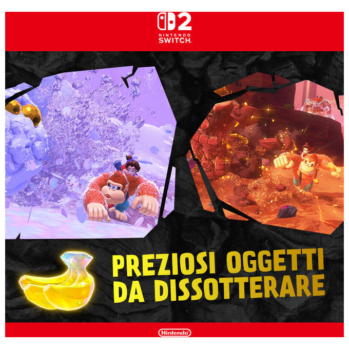 Nintendo Donkey Kong Bananza Avventura Platform Nintendo Switch 2