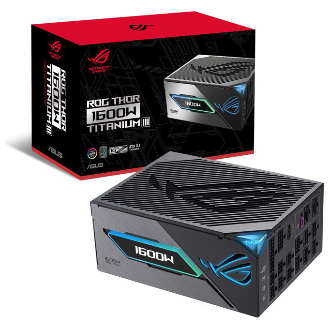 ASUS Rog Thor 1600T3 Gaming Alimentatore PC 1600W Grigio