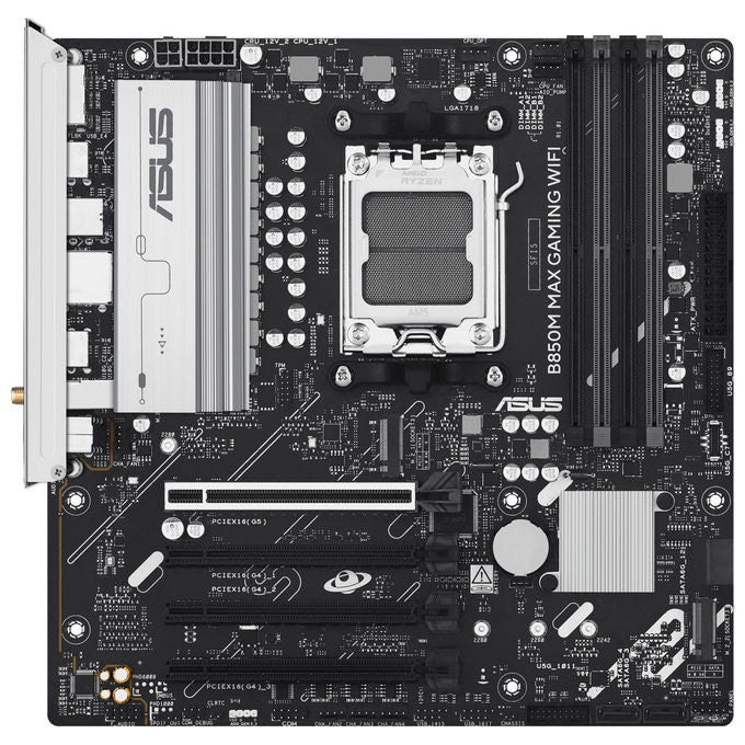 ASUS B850M Max Gaming Wifi Scheda Madre Micro ATX Socket AM5 Chipset AMD B850
